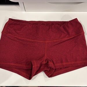Fleo Red Athletic Shorts